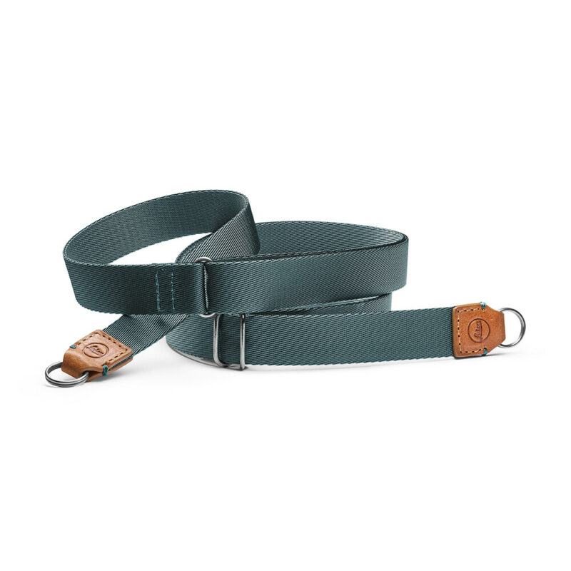 Leica D-Lux 8 carrying-strap-cognac-petrol 18568